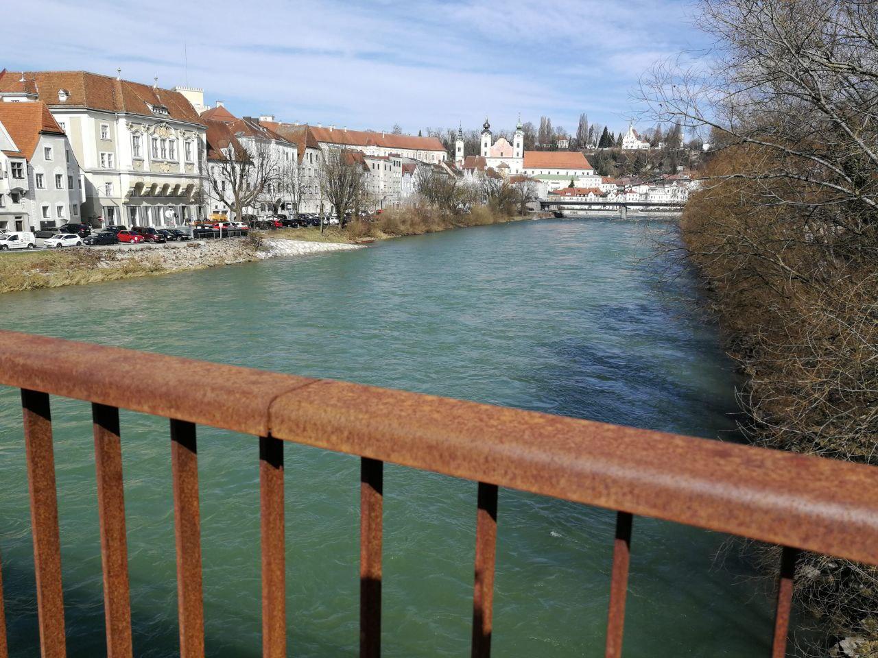 Steyr: Kleine historische Stadt in der Nationalpark Region